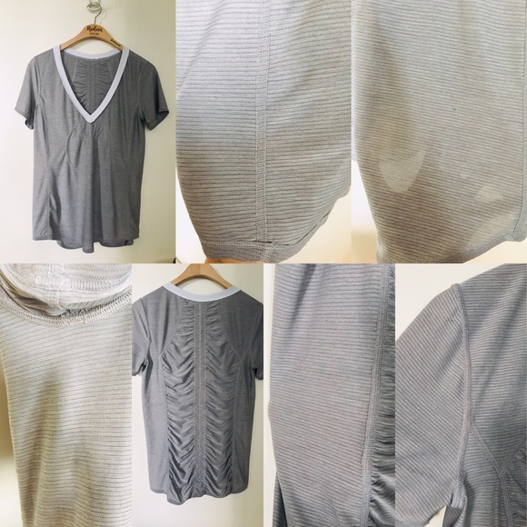 2/$12! Lululemon RARE Runner Up Tee Rushced Back - Picture 12 of 16